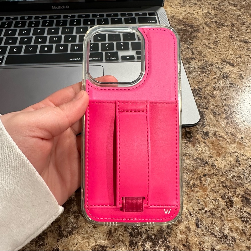 walli hot pink iphone 14 pro case